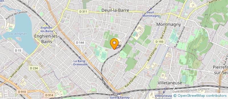 localisation de l'entreprise LA BRUXELLOISE à DEUIL-LA-BARRE
