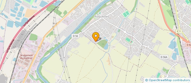localisation de l'entreprise LA BRUYERE à ROQUETTES