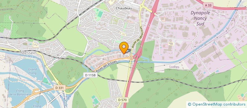 localisation de l'entreprise LA BRUYERE  MESSEIN