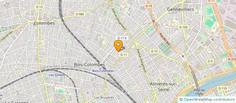 localisation de l'entreprise LA BRUYERE  PONT-HEBERT