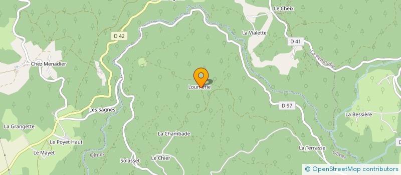 localisation de l'entreprise LA BRUYERE SAS à LE BRUGERON