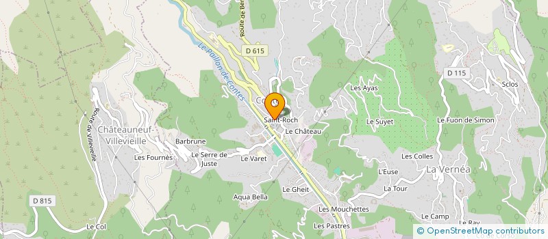 localisation de l'entreprise LA BUANDERIE CONTOISE à CONTES