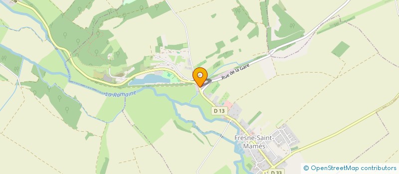localisation de l'entreprise LA BUCHE FRESNOISE à FRESNE-SAINT-MAMES
