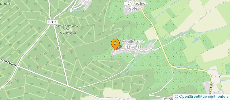 localisation de l'entreprise LA BUCHERE à VIGNEULLES-LES-HATTONCHATEL