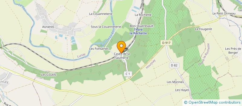 localisation de l'entreprise LA BUCOLIE  THORE-LA-ROCHETTE