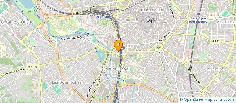 localisation de l'entreprise LA BUEE  DIJON