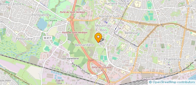 localisation de l'entreprise LA BUENA VIDA à SAINT-HERBLAIN