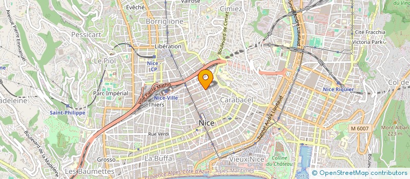 localisation de l'entreprise LA BUFALA DI CASERTA à NICE