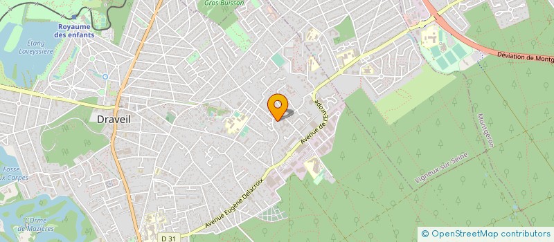 localisation de l'entreprise LA BUFALINA DI ALFIO à DRAVEIL