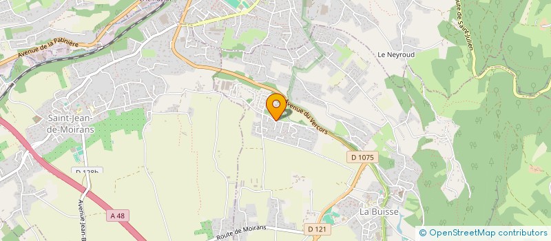 localisation de l'entreprise LA BUISSE1  LA BUISSE