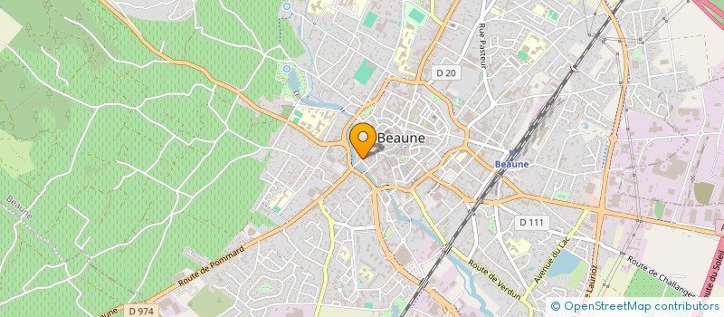 localisation de l'entreprise LA BUISSONNIERE à BEAUNE
