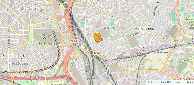 localisation de l'entreprise LA BUISSONNIERE à LILLE