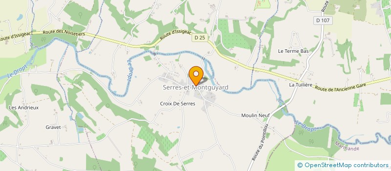 localisation de l'entreprise LA BULL  SERRES-ET-MONTGUYARD