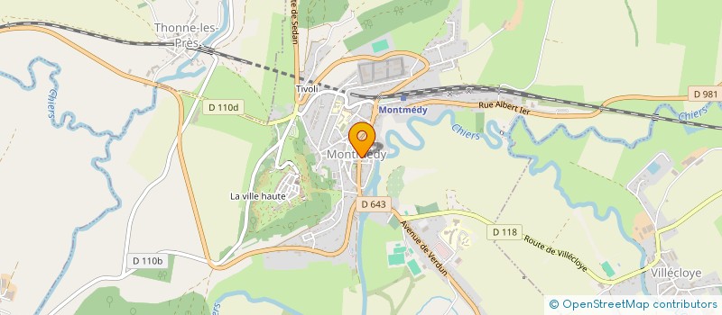 localisation de l'entreprise LA BULLE ACTIVIBE à MONTMEDY