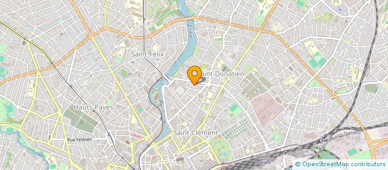 localisation de l'entreprise LA BULLE D'AIR à NANTES