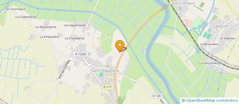 localisation de l'entreprise LA BULLE D'ETANG  SAINT-HIPPOLYTE