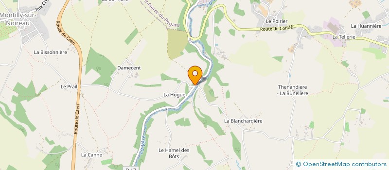 localisation de l'entreprise LA BULLE DE VERT à ATHIS-VAL DE ROUVRE
