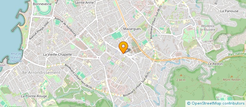 localisation de l'entreprise LA BULLE DES EMOTIONS à MARSEILLE