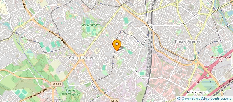 localisation de l'entreprise LA BULLE DOUCHE NOMADE à MONTPELLIER