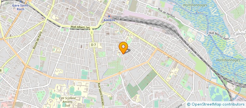 localisation de l'entreprise LA BULLE EXPOSITIONS à AMIENS