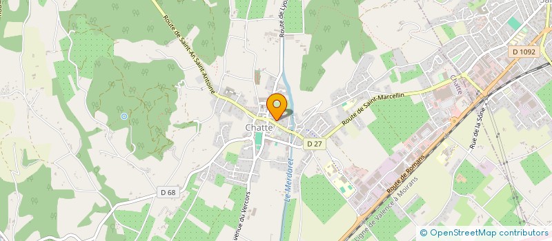 localisation de l'entreprise LA BULLE GRENOBLOISE  CHATTE