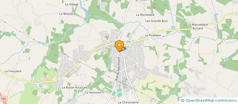 localisation de l'entreprise LA BULLE MAGIQUE 44 à VIGNEUX-DE-BRETAGNE