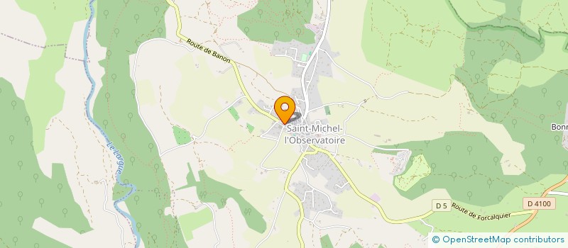 localisation de l'entreprise LA BULYSSE  SAINT-MICHEL-L'OBSERVATOIRE