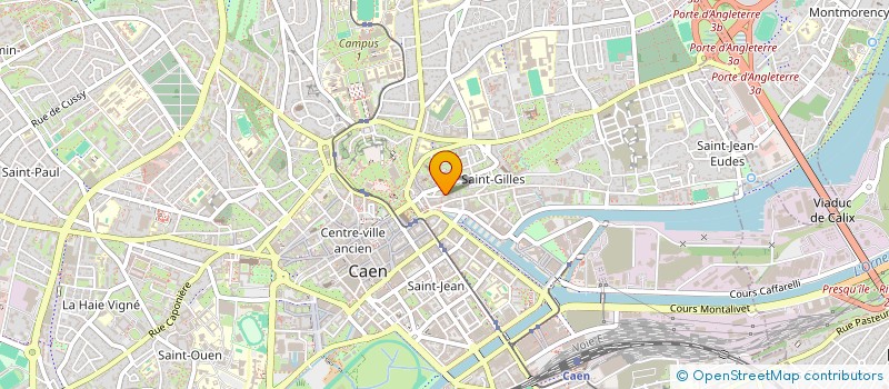 localisation de l'entreprise LA BUNACHE à CAEN