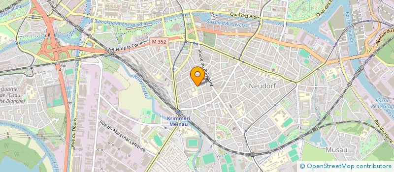 localisation de l'entreprise LA BUSCH à STRASBOURG