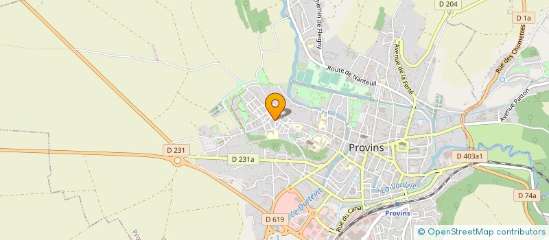localisation de l'entreprise LA BUSSESSE à PROVINS