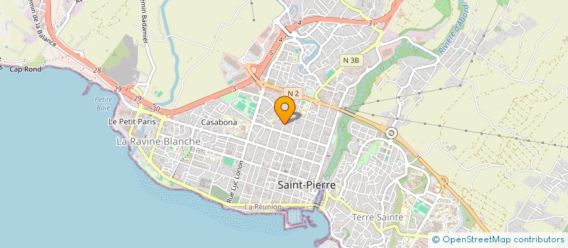 localisation de l'entreprise LA BUTTE à SAINT-PIERRE
