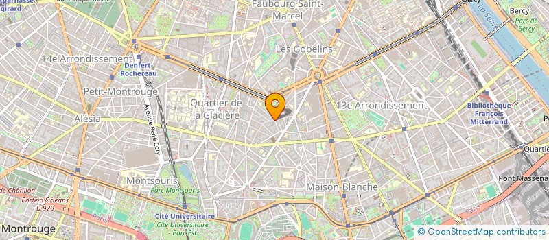 localisation de l'entreprise LA BUTTE  PARIS