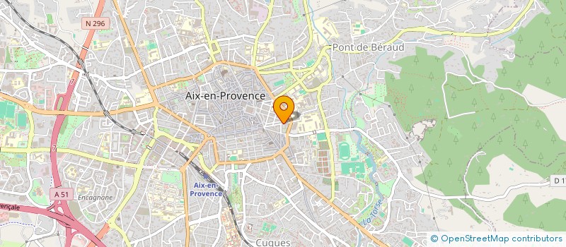 localisation de l'entreprise LA BUTTE AUX LUTINS DE LOULOU  AIX-EN-PROVENCE