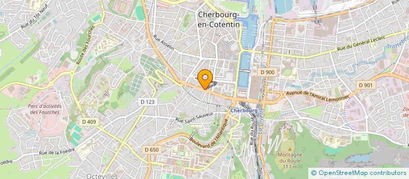 localisation de l'entreprise LA BUVET à CHERBOURG-EN-COTENTIN