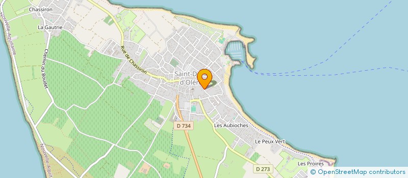 localisation de l'entreprise LA BUVETTE  SAINT-DENIS-D OLERON