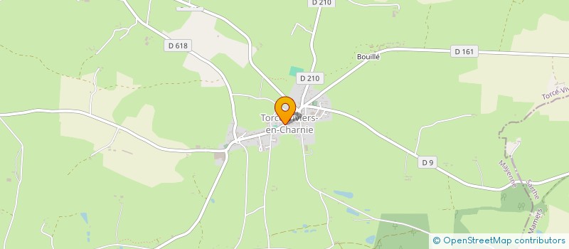 localisation de l'entreprise LA BUVETTE CAUSANTE à TORCE-VIVIERS-EN-CHARNIE