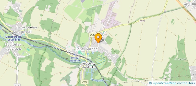 localisation de l'entreprise LA BUXERIENNE à BOISSY-L'AILLERIE