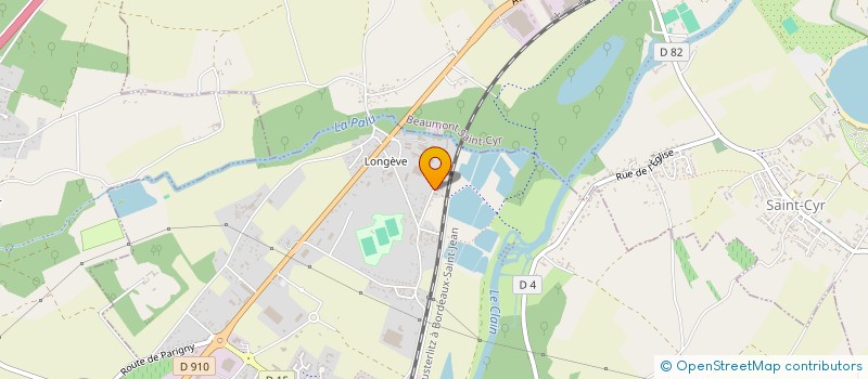localisation de l'entreprise LA BUZANCEENNE à DISSAY