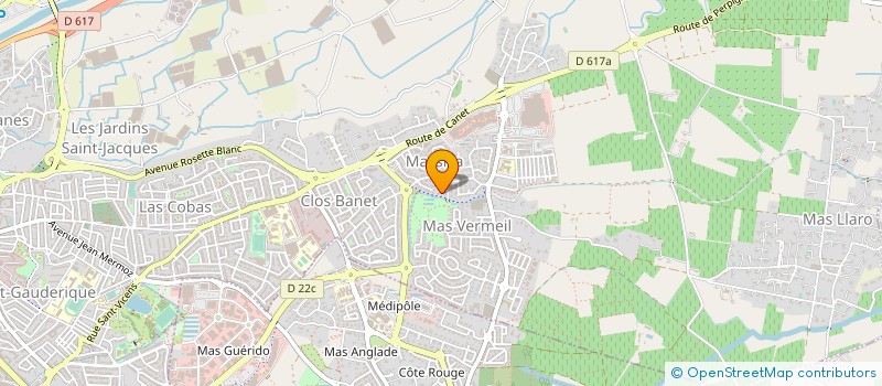 localisation de l'entreprise LA BYSKEUU  PERPIGNAN