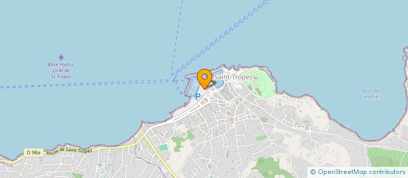 localisation de l'entreprise LA CABA A à SAINT-TROPEZ