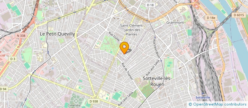 localisation de l'entreprise LA CABALE DES PASSEURS  ROUEN