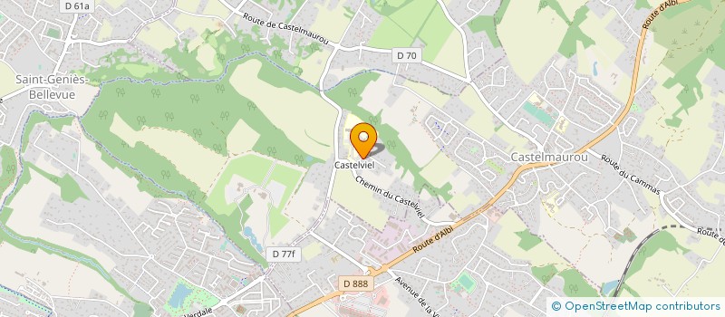 localisation de l'entreprise LA CABAN A FILMS à CASTELMAUROU
