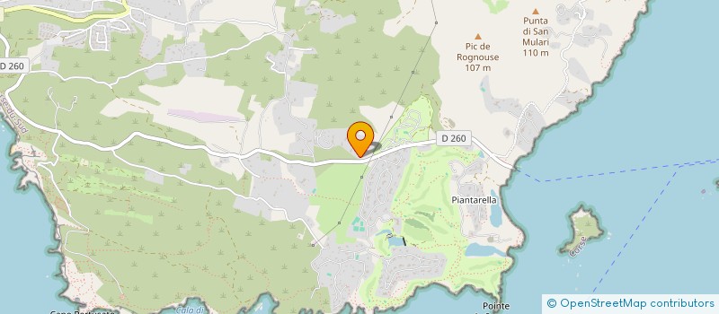 localisation de l'entreprise LA CABANE à BONIFACIO