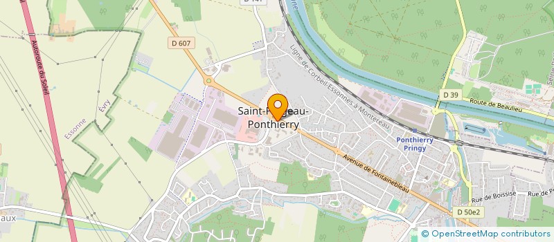 localisation de l'entreprise LA CABANE  SAINT-FARGEAU-PONTHIERRY