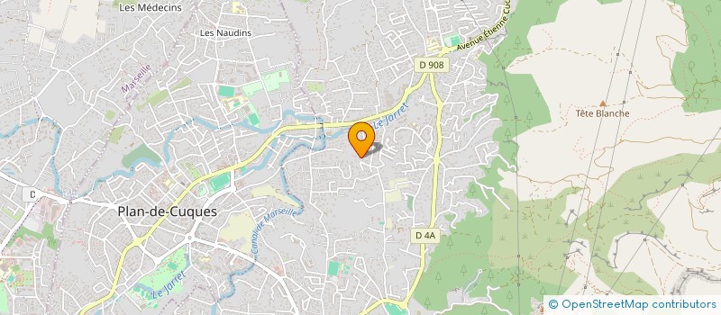 localisation de l'entreprise LA CABANE  ALLAUCH