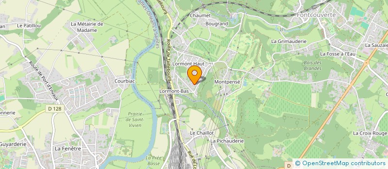 localisation de l'entreprise LA CABANE  FONTCOUVERTE