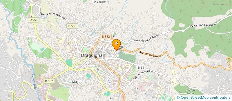 localisation de l'entreprise LA CABANE A NICO  VIDAUBAN