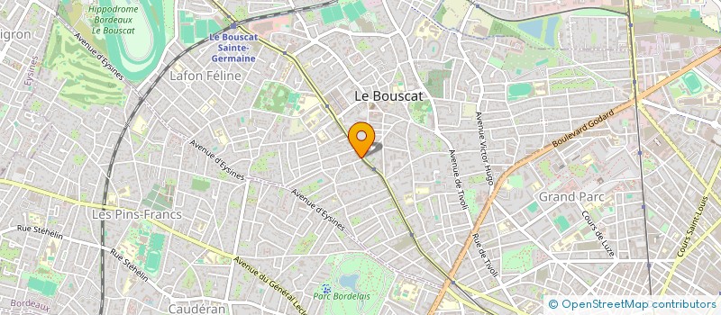 localisation de l'entreprise LA CABANE AUX AROMATES  TALENCE