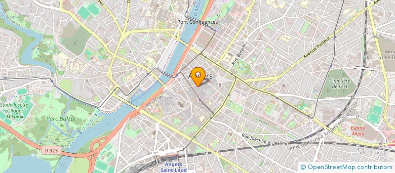 localisation de l'entreprise LA CABANE BAMBOU  ANGERS