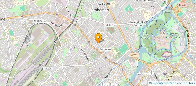 localisation de l'entreprise LA CABANE D'ANTOINE à LAMBERSART